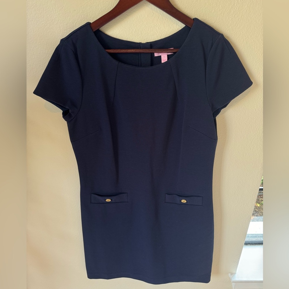Navy Lilly Pulitzer dress